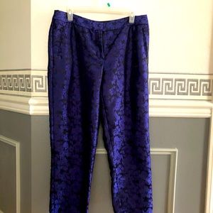 Pretty purple/black pants size 10 Liz Claiborne